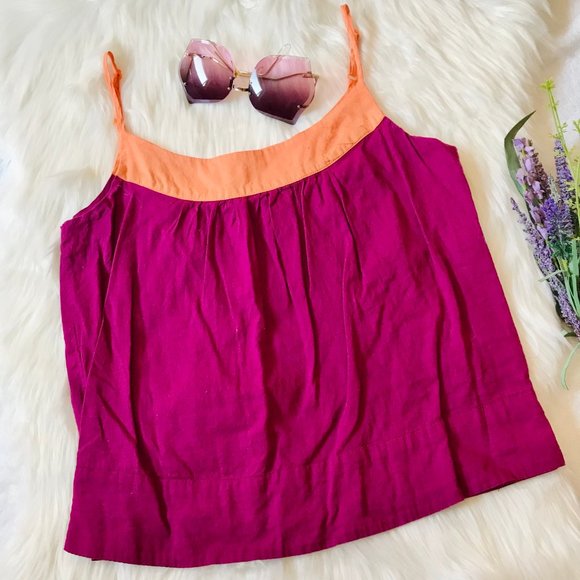 dELiA*s Tops - 3x$25 dELIA*S Spaghetti Strap Color Block Tank Top, XS